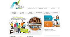 Desktop Screenshot of hopital-saintnazaire.fr